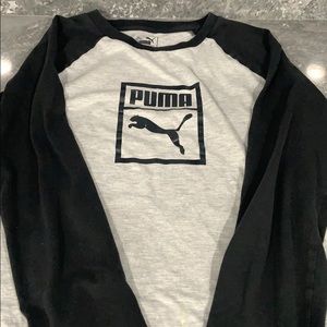 #puma long sleeve shirt boys